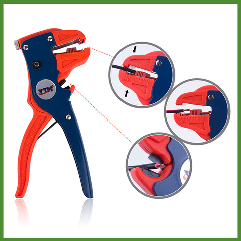 Automatic Wire Stripper Electric Wire Cable Cutter Electrician Cutting Pliers YTH-78-318 Stripping Clamp Nipper ► Photo 1/6