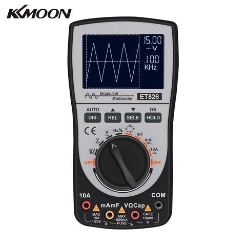 KKMOON Digital Multimeter Oscilloscope 4000 Counts 20KHz Bandwidth DC/AC Current Voltage Resistance Frequency Diode Tester ► Photo 1/6