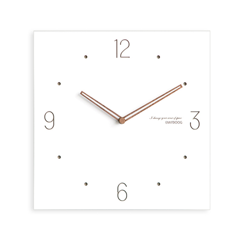 Justitie Verfijning Reden Price history & Review on American Simple Wall Clock Modern Design Bedroom  Square Nordic Wall Clock Living Room Creative Wand Klok Minimalist Decor  MM60WC | AliExpress Seller - Ainivia Store | Alitools.io