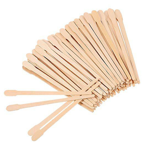 Wax Applicator Stick Wax Stick, Hair Removal Sticks, Wooden For Hair  Removal Eyebrow 