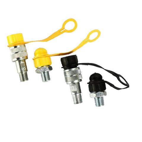 1Pcs Hydraulic tools accessories hydraulic quick couplings set zg3/8 ► Photo 1/4