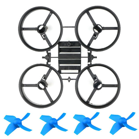 Main Frame Propeller Guards Spare Parts Propellers Blades for JJRC H36 Eachine E010 NIHUI NH010 RC Quadcopter ► Photo 1/6