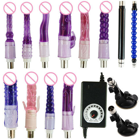 FREDORCH Cheap Sex Machine A2 / F2 / F3 Attachment  Anal Dildo Suction Cup Extension-Tube 3XLR Accessories Auxiliary For Sex ► Photo 1/6