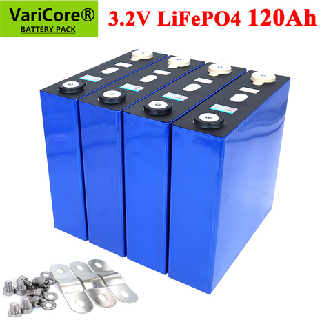 VariCore 3.2v 120ah lifepo4 Rechargeable Battery DIY 12v 24v 36v 48v deep cycle package ldp lithium cell lithium iron phosphate ► Photo 1/6