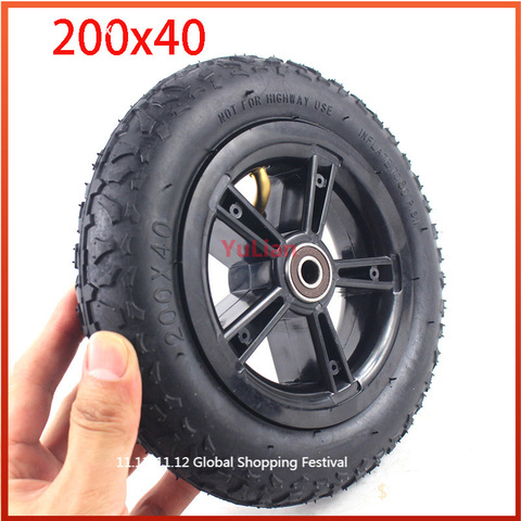 200x40 Wheel Tire for Electric Scooter Baby Trolley 8 Inch 200x40 Inner Tube Anti Skid Tire Wheel Accessories ► Photo 1/6