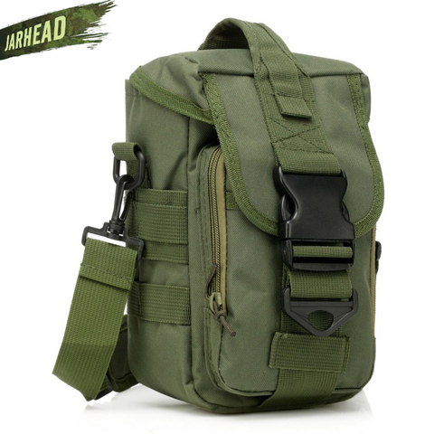 600D Nylon Bag Waterproof Military Molle Sport Bag Utility Travel Waist Bag Sling Shoulder Bags Hiking travel Outdoor Pouch ► Photo 1/6