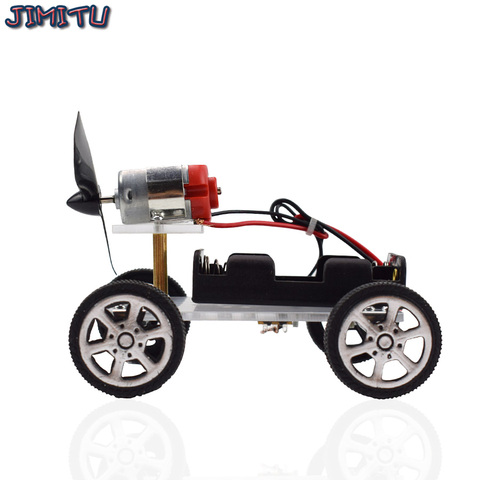 Wind Power Car DIY Electronic Kit Technology Science Toys Educational Kits for Children Experiment Creative Invention School Toy ► Photo 1/6