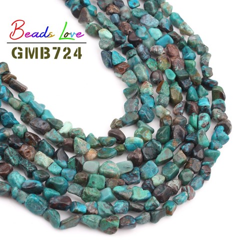 6-8MM Irregular Shape Phoenix Turquoises Natural Stone Loose Spacer Beads For Jewelry Making DIY Bracelet Necklace 15 Inches ► Photo 1/6