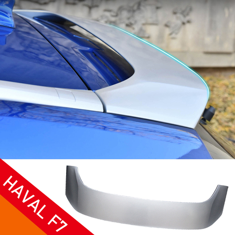 Spoiler for haval f7 model rear spoiler ABS Tail wing Stickers Rear Trunk Lip Car-Styling Auto exterior Accessories 2022 ► Photo 1/6