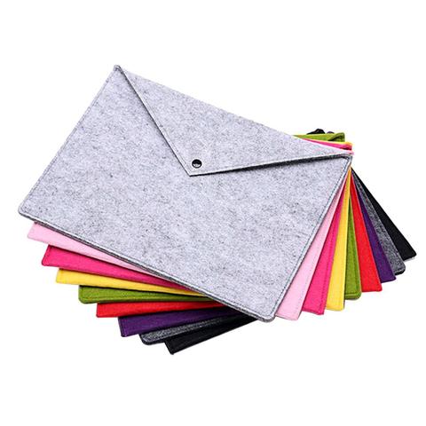 Felt Envelope A4 File Pocket Document Bag Holder Organizer School Office Supply File Bag Document Holder Bag For Student Teacher ► Photo 1/6