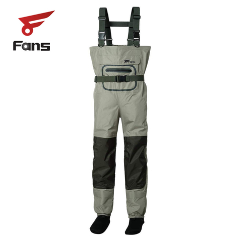 8 Fans Men’s Fishing Chest Waders 3-PlyDurable Breathableand Waterproof with Neoprene StockingFoot Insulated Fishing Chest Wader ► Photo 1/6