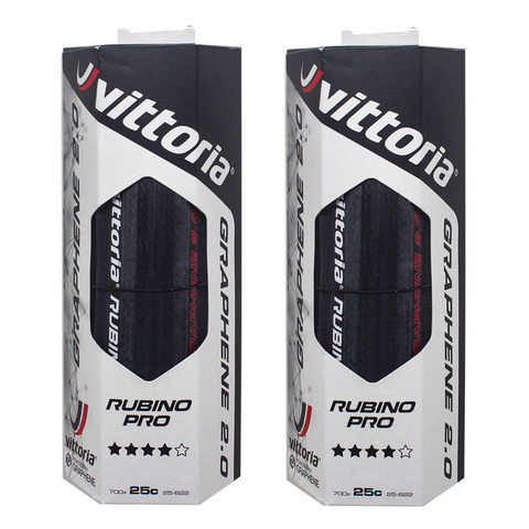 1pair Vittoria Rubino Pro G2.0 Graphite Race 2.0 700x25C Folding Tyres Road Bicycle Clincher tire ► Photo 1/6