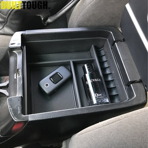 Armrest Storage Box For Toyota Land Cruiser Prado J120 Without Fridge Center Console Container Bin Tray Case 2004 - 2009 ► Photo 1/4