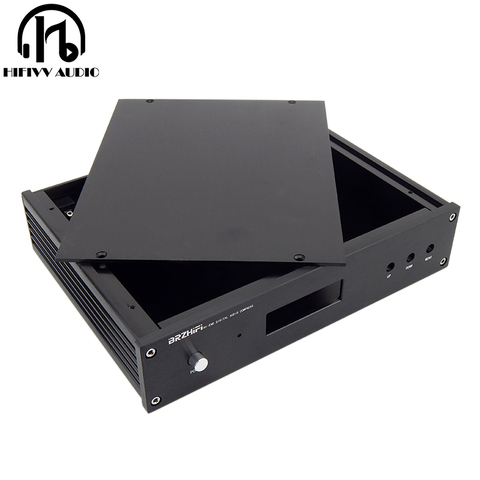 Aluminum chassis 2806R es9028 9038 DAC chassis Full Aluminum ES9028PRO DAC case size 280mm*62mm*211.5mm ► Photo 1/1