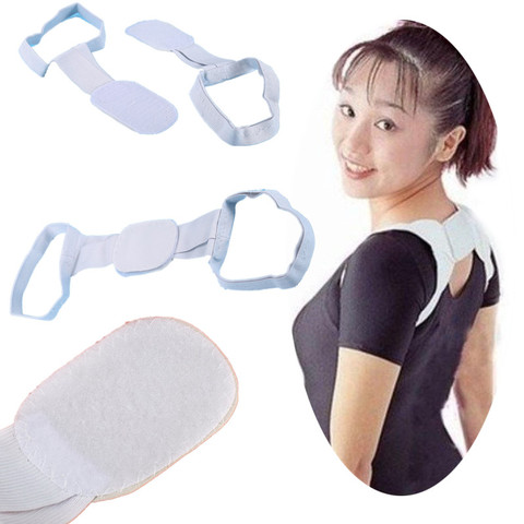 Back Posture Corrector Clavicle Spine Shoulder Lumbar Brace Support Correction Prevents Slouching ► Photo 1/6
