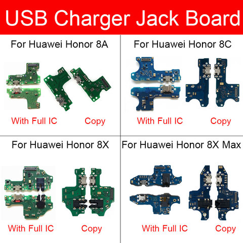 Charger USB Plug Jack Board For Huawei Honor 8A Pro 8C 8X Max USB Charging Port Dock Board Replacement Parts ► Photo 1/6