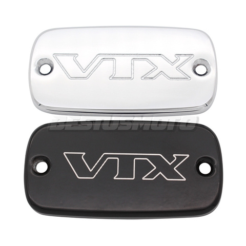 Motorcycle Brake Master Cylinder Reservoir Cover Cap For Honda VTX 1800 VTX1800 2002 2003 2004 2005 2006 2007 2008 2009 2010 11 ► Photo 1/6