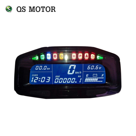 QS Motor E-car Electric Speedometer 48v - 96v for E-car Speedometer Hall Sensor Type ► Photo 1/3