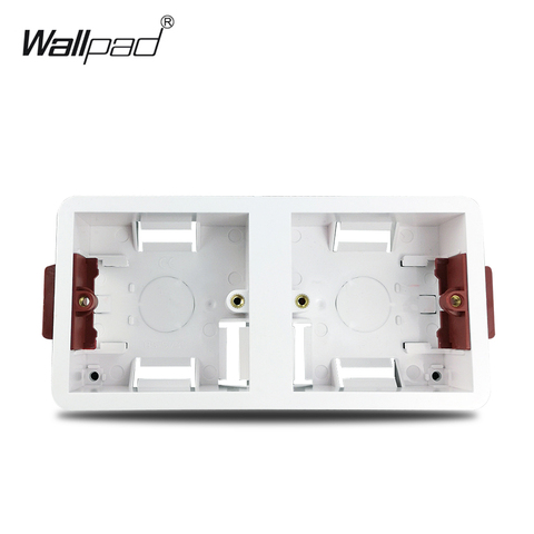 Wallpad Double Dry Lining Box For Gypsum Board Plasterboard For 172mm panels 2X Single Frame 35mm Depth Mounting Box ► Photo 1/5