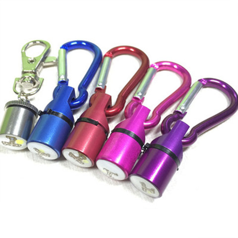 1Pcs Keychain Shape LED Flashlight Pet Pandent Glow In The Dark Bright Pets Supplies Accessories Cat Dog Collar Leads Light ► Photo 1/6