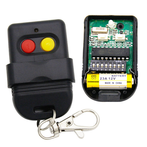 SMC5326 330MHz 433MHz Remote Control 8 DIP Switch For Gate Garage Door Opener Remote Control ► Photo 1/6