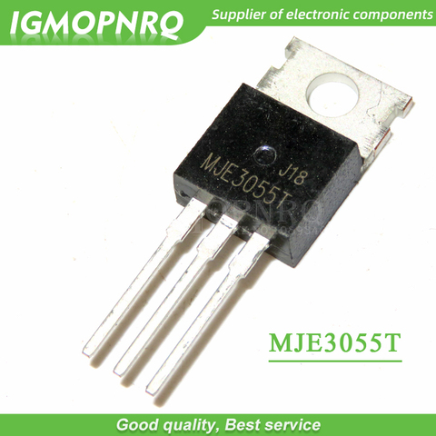 10PCS free shipping MJE3055T MJE2955T MJE3055 MJE2955 10A/70V PNP TO220 transistor 100% new original 5PCS+5PCS ► Photo 1/1