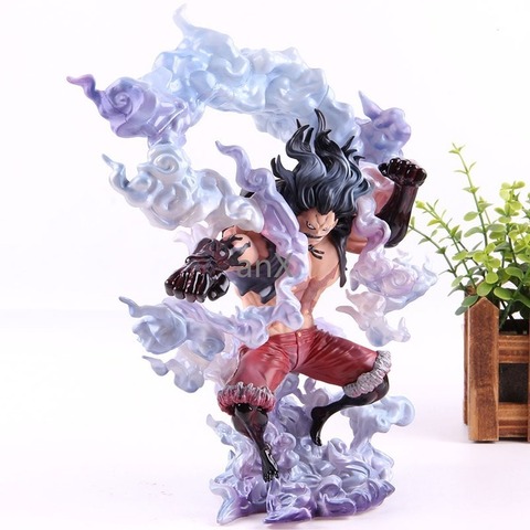 One Piece Luffy Gear 4 Snake Man Anime Figure Bound Man PVC Action Figures  Statue Model