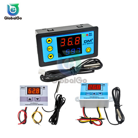 AC 110-220V Temperature Controller Digital Thermostat Thermoregulator XH W3001 W3002 W3230 W3231 W1209WK Temperature Meter Test ► Photo 1/6