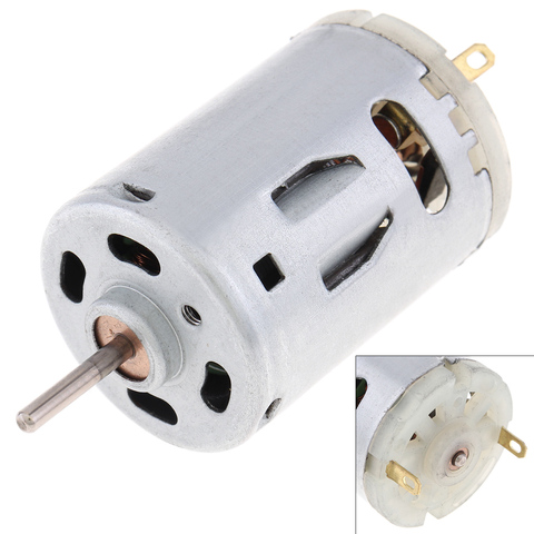 RS385 12V 3.9A 9800RPM DC Motor Remote Control Car Motor Electric Toy Motor Hair Dryer Motor with Carbon Brush ERS-385S-2270-57 ► Photo 1/5