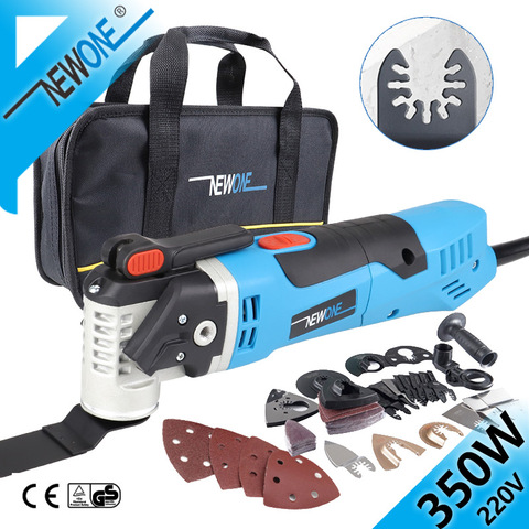 350W Quick Release Trimmer Tool Multi-Function Oscillating Saw Blade Electric Quick Change Renovator Tools With Woodblades NEWON ► Photo 1/6