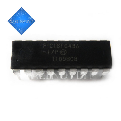 1pcs/lot PIC16F648A-I/P PIC16F648A 16F648A 16F648 DIP-18 In Stock ► Photo 1/1