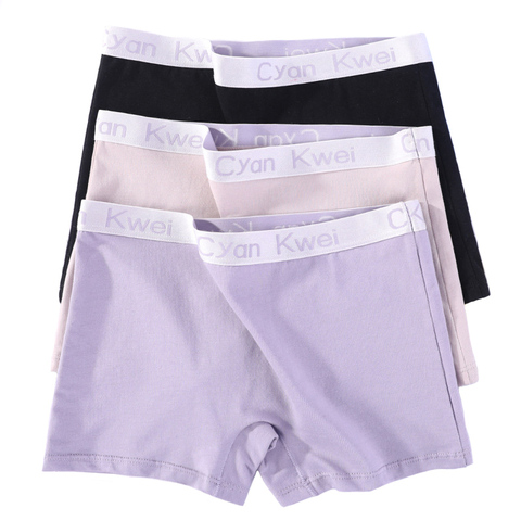 Cotton Underwear Women Boyshort Big Size Female Boxer Under Skirt Ladies Safety Short Pants ► Photo 1/6