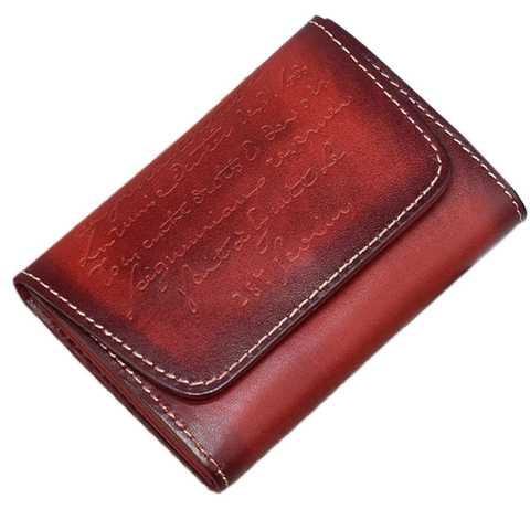 Original Brand Coin Purse Men Genuine Leather Small Mini Hasp Wallet Retro Coin Pocket Case Storage Bag Card Change Purse Short ► Photo 1/6