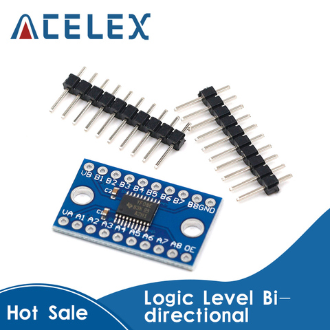 8 Channel Logic Level Bi-directional Converter Module TXS0108E TXB0108 ► Photo 1/6