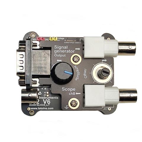 LOTO Signal Generator Module S02, 1-channel, 13MHz. Compatible with LOTO Oscilloscope OSC482, ► Photo 1/4