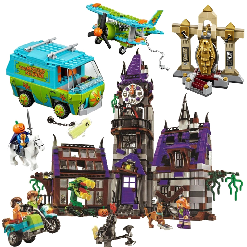 Scooby Doo Mummy Museum 10428 Educationl Building Blocks Toys 