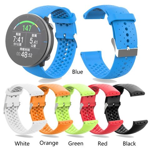 Unisex Soft Silicone Wrist Band Sports Watch Strap for POLAR Vantage M Watch ► Photo 1/6