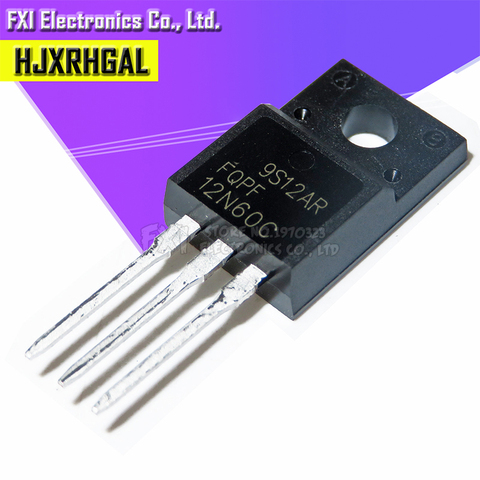 Free shippin 10pcs/lot FQPF12N60C 12N60 12A / 600V N-channel MOSFET original authentic ► Photo 1/2