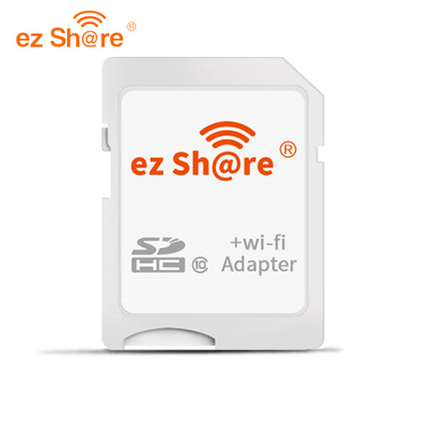 Ez Share wifi Sd Card Adapter class10 sdhc Wireless for Micro Sd Memory Card reader flash available for canon/nikon/sony DSLR ► Photo 1/5