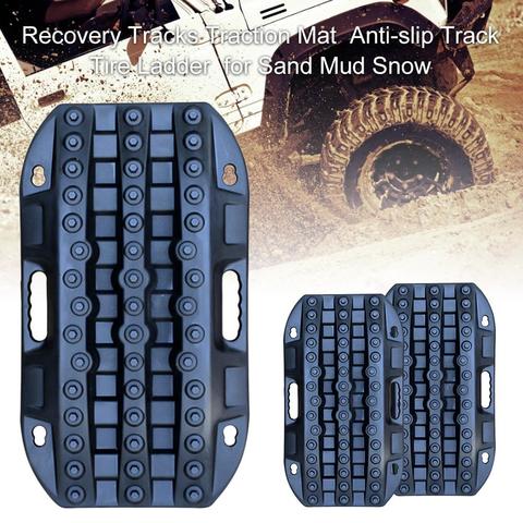 Car ATV Truck Wheel Tyre Snow Anti Skid Board Emergency Rescue Recovery Tracks Traction Mat Anti-slip Track Tire Ladder Sand Mud ► Photo 1/6