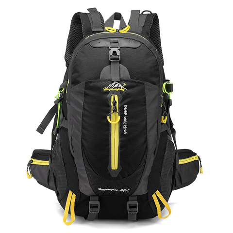 40L Waterproof Large Capacity Hiking Trekking Sports Travel Backpack Outdoor Climbing Bags Unisex Camping Rucksack For Men Women ► Photo 1/6