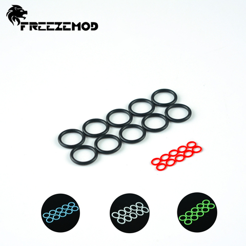 FREEZEMOD Silicon O Ring G1/4 External Thread Rubber Ring Nitrile Butadiene Hard Tube Fitting For Water Cooler System Modding ► Photo 1/6