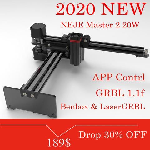 NEJE Master 2 20W desktop Laser Engraver and Cutter - Laser Engraving and Cutting Machine - Laser Printer - Laser CNC Router ► Photo 1/6