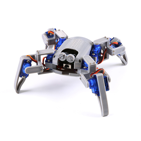 Bionic Quadruped Spider Robot Kit for Arduino,wifi diy, STEM Crawling Robot, ESP8266,NodeMCU,Arduino robot kit ► Photo 1/5