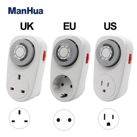 220V Timer Outlet Wall Plug Plug-in Digital Timer Switch Energy-Saving Indoor  Timer Plug LCD Display Timer Portable - AliExpress