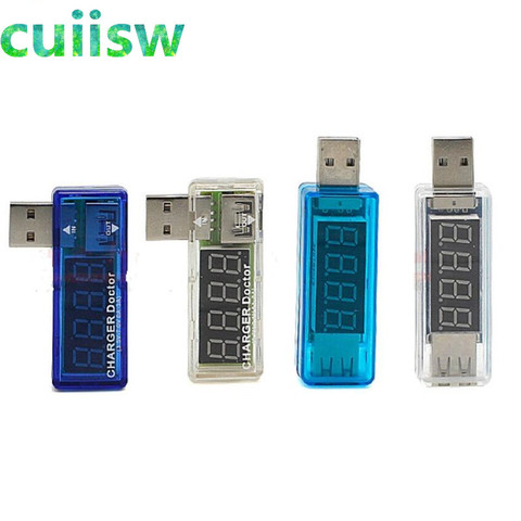 Smart Electronics Digital USB Mobile Power Charging Current Voltage Tester Meter Mini USB Charger Doctor Voltmeter Ammeter ► Photo 1/6