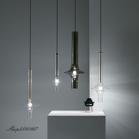 Post Modern Pendant Lamp Nordic Luxury Glass Pendant Light Loft Kitchen Hanging Lamps Bedroom Lamps Pendant Suspension Luminaire ► Photo 1/6