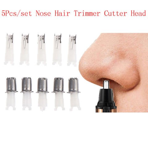 5PCS 3-in-1 Razor Nose Trimmer Heads Nose Hair Cutter Nose Trimmer Replacement Head ► Photo 1/6