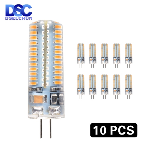 10pcs/lot G4 LED Bulb AC DC 12V 220V 1w 2w 3w 4w 5w Replace Halogen Lamp Light 360 degrees Spotlight Chandelier Lighting ► Photo 1/6