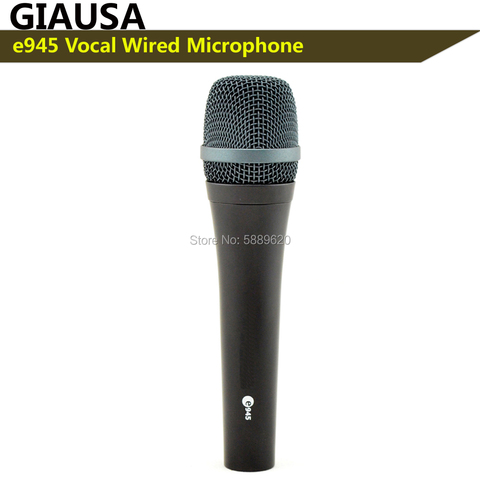 Free shipping, e945 wired dynamic cardioid professional vocal microphone,karaoke microphone, sennheisertype vocal microphone ► Photo 1/6